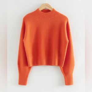 & Other Stories Mockneck Sweater